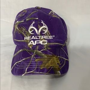 Realtree APC Purple Camo Baseball Hat OS fits most